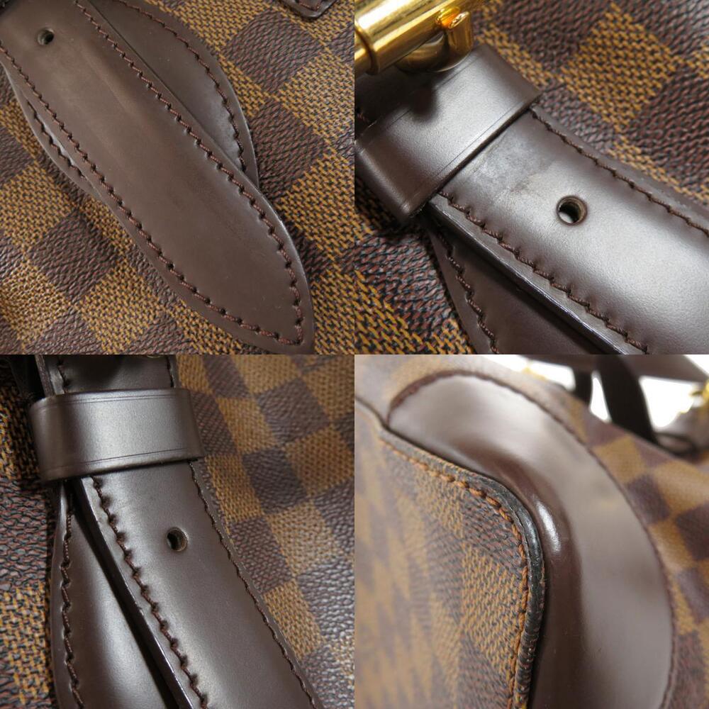 Louis Vuitton Hampstead Bag Ebene Damier Canvas Tote Brown - Picture 9 of 11